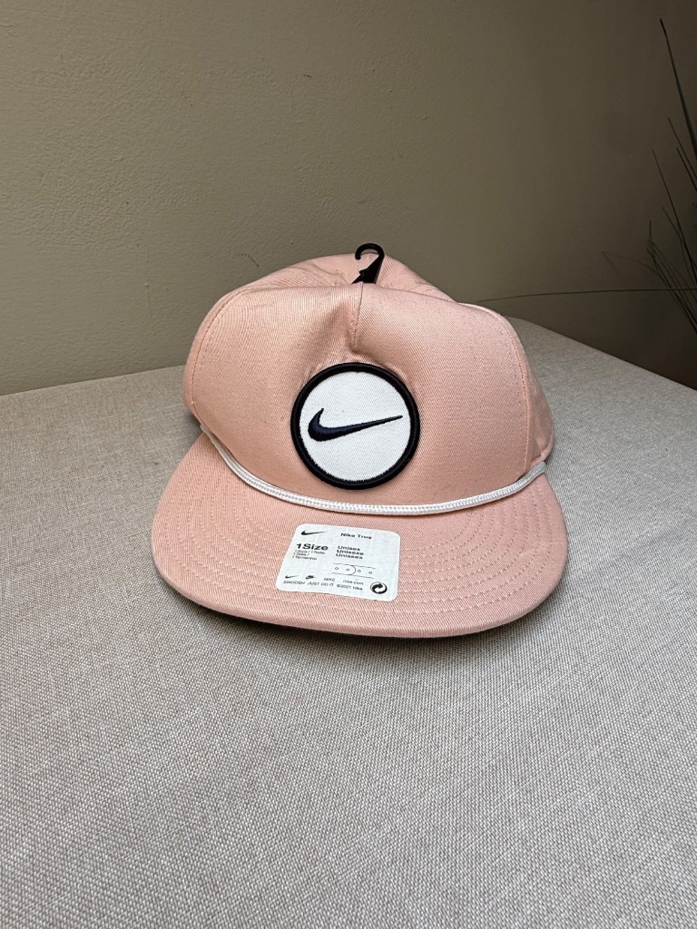Nike Golf True Retro72 Performance Snapback Hat Arctic Pink Unisex NWT - Picture 5 of 9